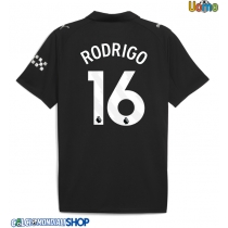 Maglie da calcio Manchester City Rodri Hernandez #16 Seconda Maglia 2025-26 Manica Corta